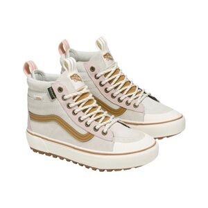 Vans Sk8-Hi MTE-2 Waterproof Winter High Top Sneakers Marshmallow Women 5.5